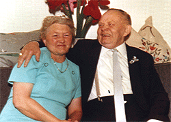 Silberhochzeit von Hermann und Erna Retzlaff, geb. Wasmuth